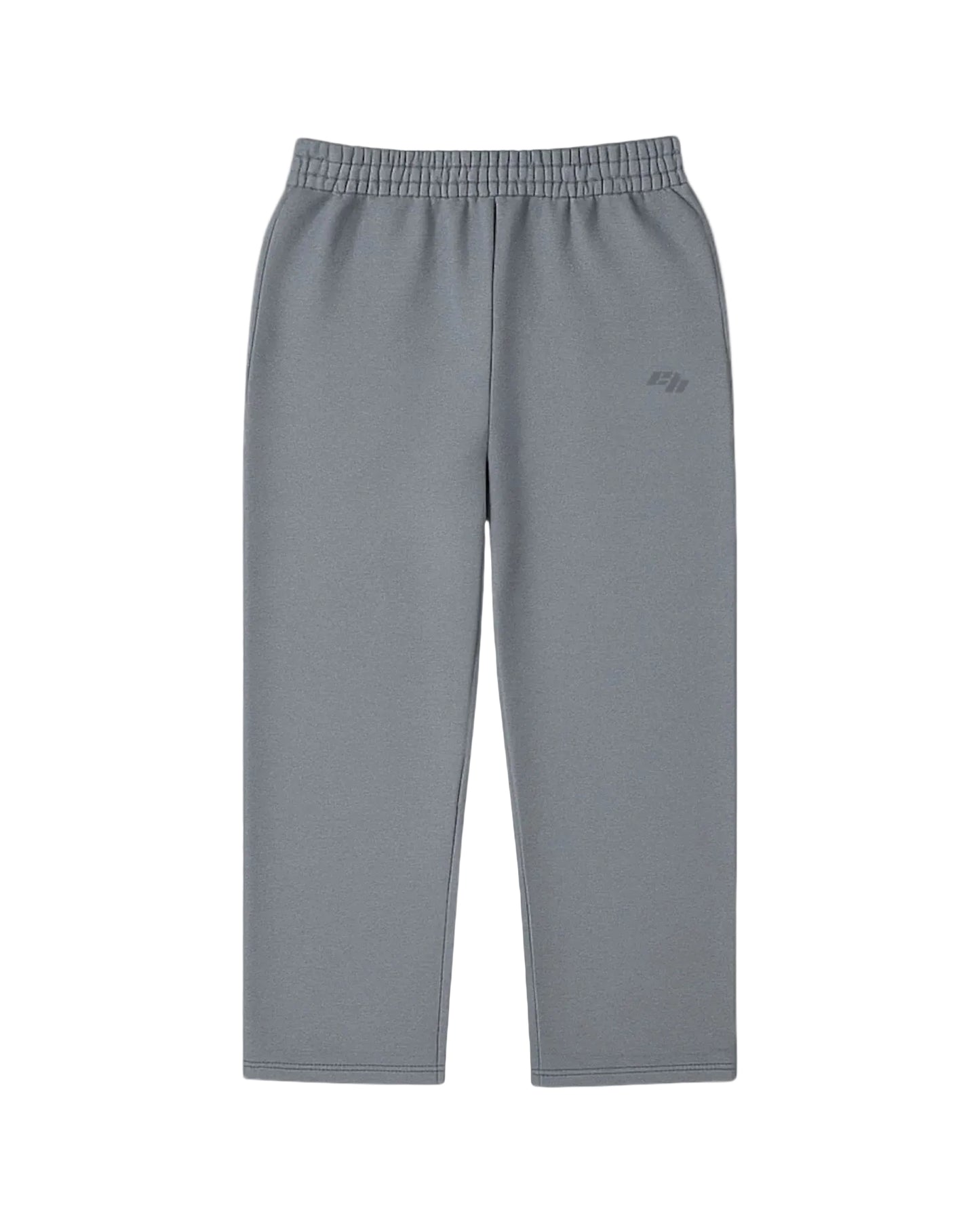 Solid Grey Open Leg Jogger