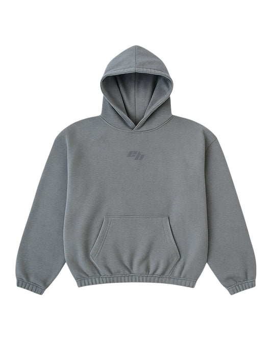 Solid Grey Hoodie